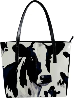 Purses for Women,Tote Bag Aesthetic,Women's Tote Handbags,Animal Texture Abstraction