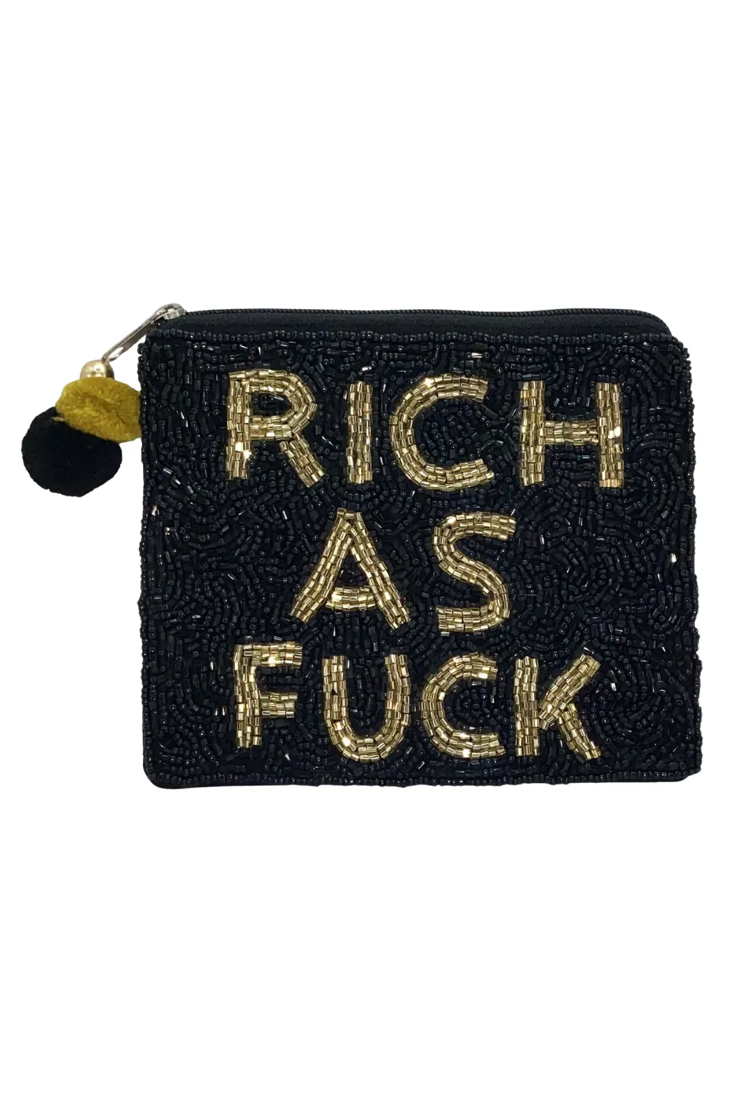 "Rich as F*" Coin Purse