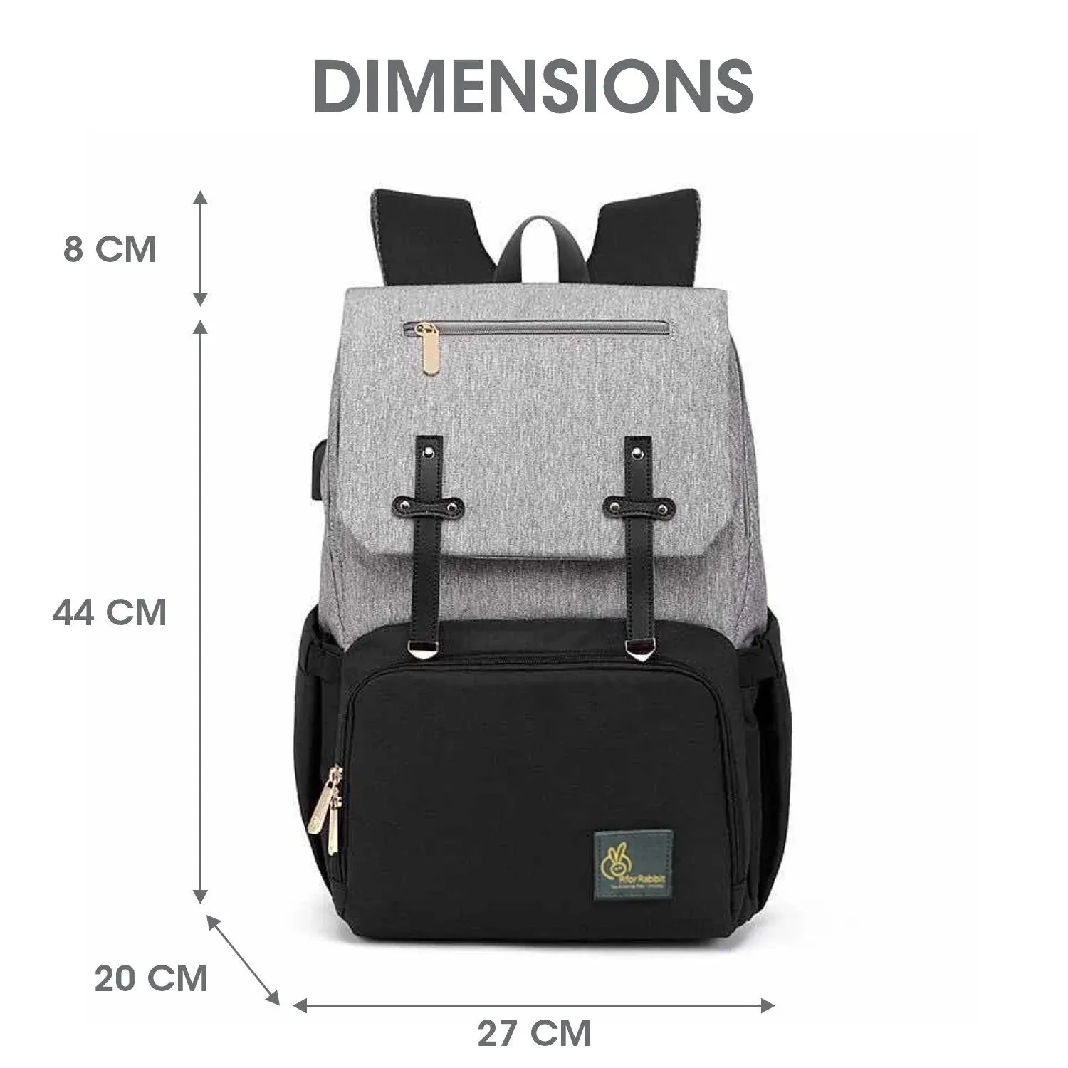 R For Rabbit Baby Diaper Bag - Caramello Smart