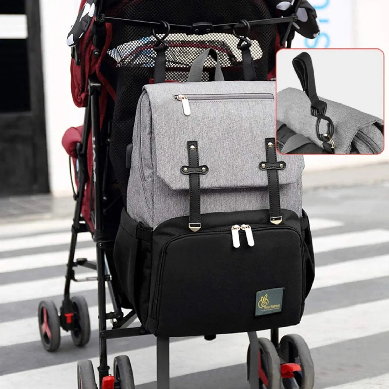 R For Rabbit Baby Diaper Bag - Caramello Smart