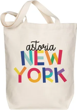 Rainbow Type Tote (Customizable)