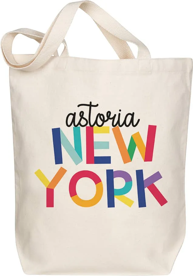 Rainbow Type Tote (Customizable)