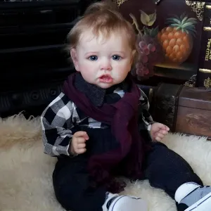 Reborn Baby Dolls - 20 inch Lifelike Realistic Baby Doll Boy, Real Life Baby Dolls with Soft Weighted Body, Real Newborn Baby Reborn Gift with Accessories for 3  Years Old Kids