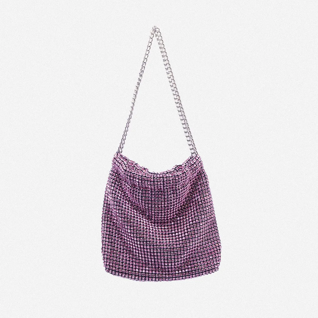 Rhinestone Crystal Clutch
