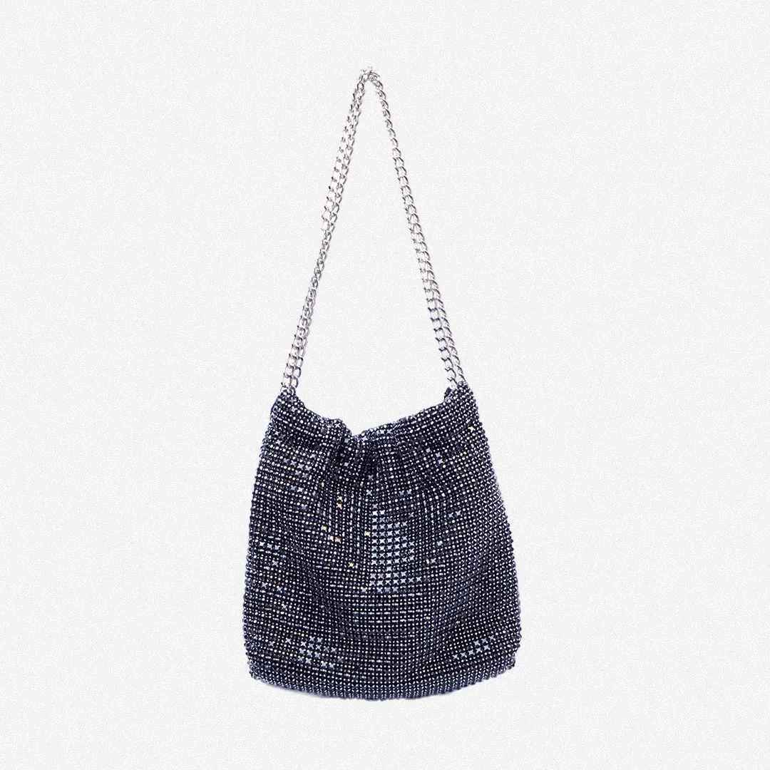 Rhinestone Crystal Clutch