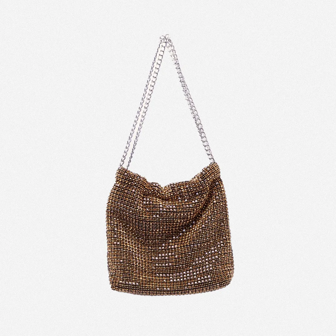 Rhinestone Crystal Clutch