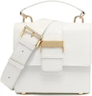 Roc Bag Medium Woman HandBags Cross and Shoulder Bag, Crocodile Texture