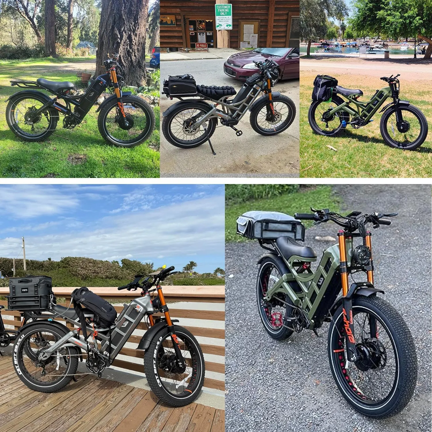 Romeo Pro-Ⅲ 50MPH Electirc Bike - [2025 Latest] 5000W Dual Motor 60V 80AH 250Miles Long Range Ebike for Adults, Air Full Suspension Electric Mountain Bike, 26" Fat Tire Off-Road E-Bicycle, UL2849