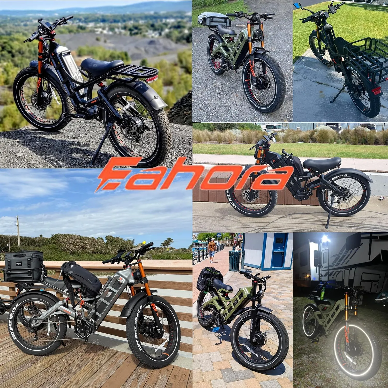 Romeo Pro-Ⅲ 50MPH Electirc Bike - [2025 Latest] 5000W Dual Motor 60V 80AH 250Miles Long Range Ebike for Adults, Air Full Suspension Electric Mountain Bike, 26" Fat Tire Off-Road E-Bicycle, UL2849