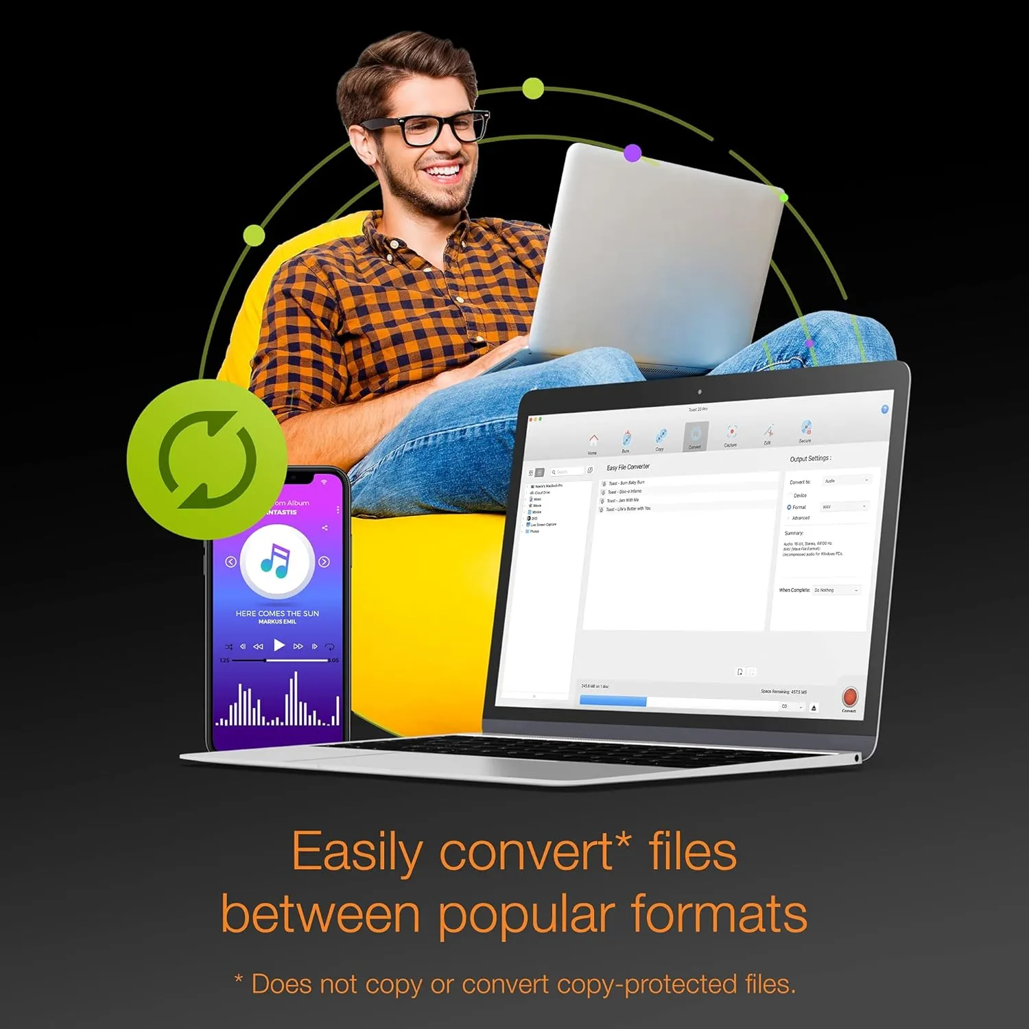 Roxio Toast 20 Pro | CD, DVD & Blu-ray Burner for Mac | Digital Media Management & Creativity Software Suite [Mac Disc]