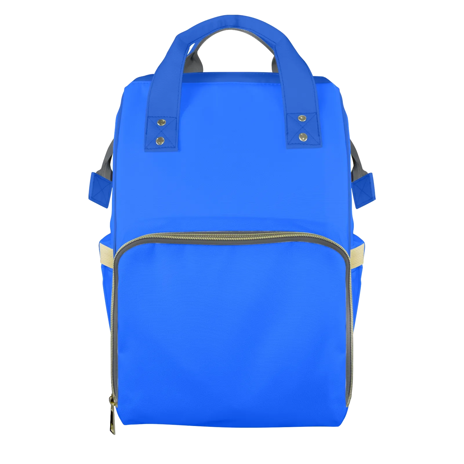 Royal Blue Customizable Diaper Bag