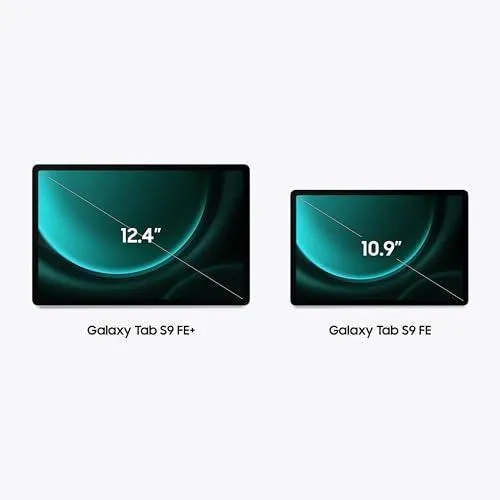 Samsung Galaxy Tab S9 FE 27.69 cm (10.9 inch) Display, RAM 6 GB, ROM 128 GB Expandable, S Pen in-Box, Wi-Fi, IP68 Tablet, Gray