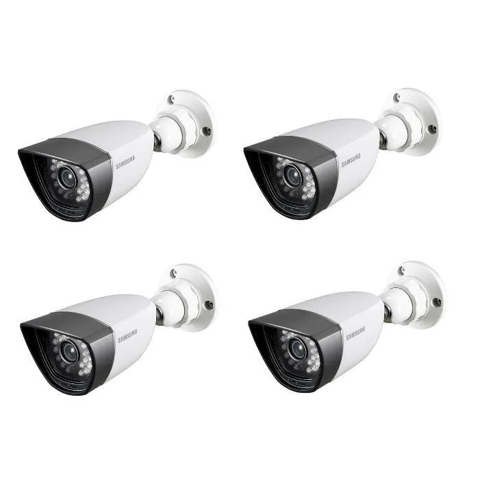 Samsung Weatherproof Night Vision Camera (4-Pack)