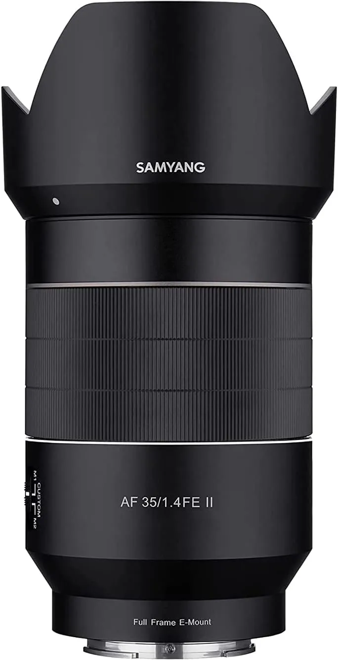 SAMYANG 35mm F1.4 AF Series II Full Frame Wide Angle Auto Focus Lens for Sony E (SYIO35SE2-E)