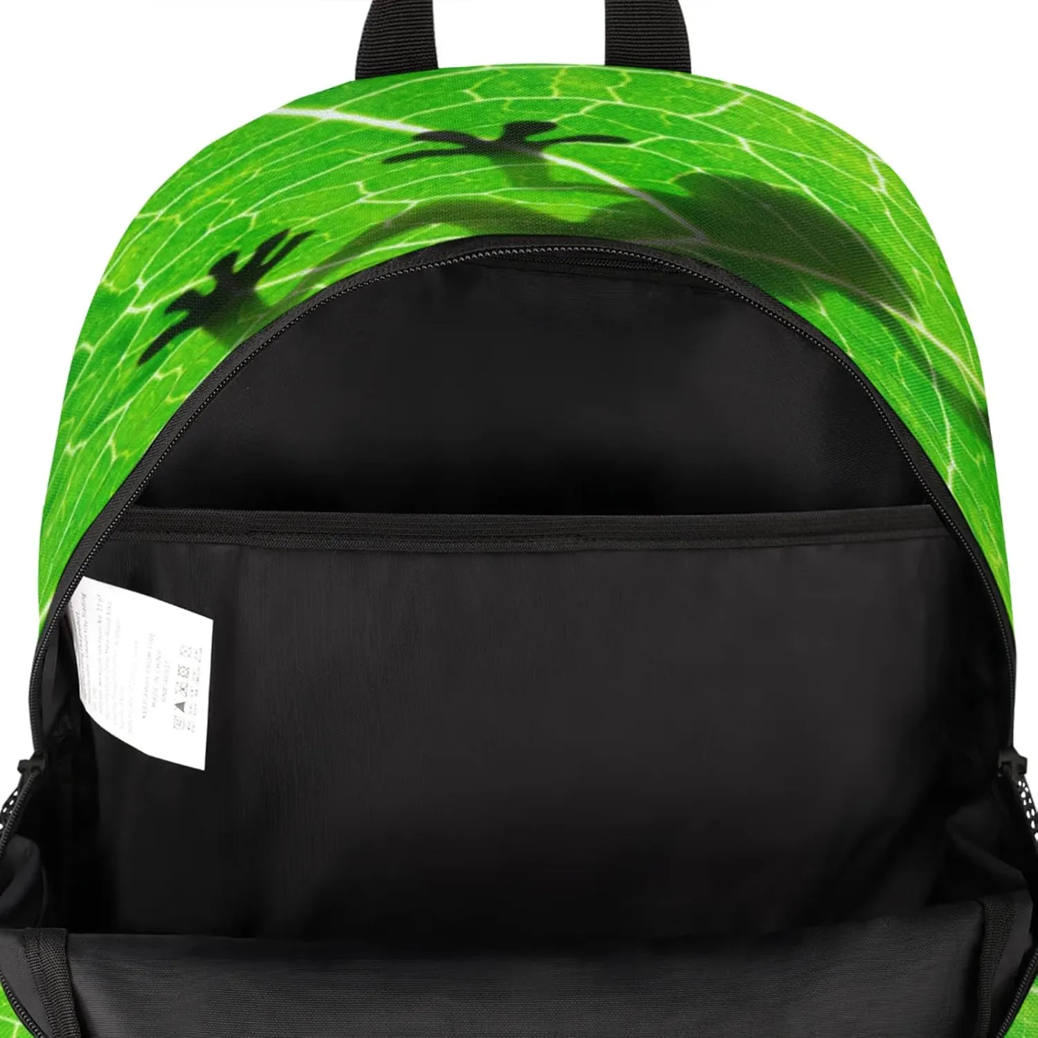 School Backpack for Men Women, Laptop Backpack Bookbag for Kids Students College Business Travel with Chest Strap 16.7 Inch(Frog)