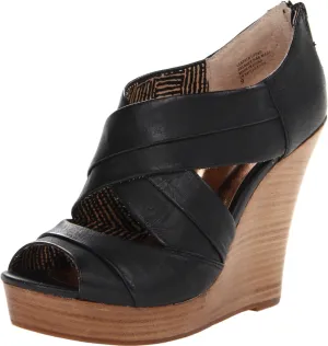 Seychelles Women's Risky Business Side-Zip Wedge Sandal