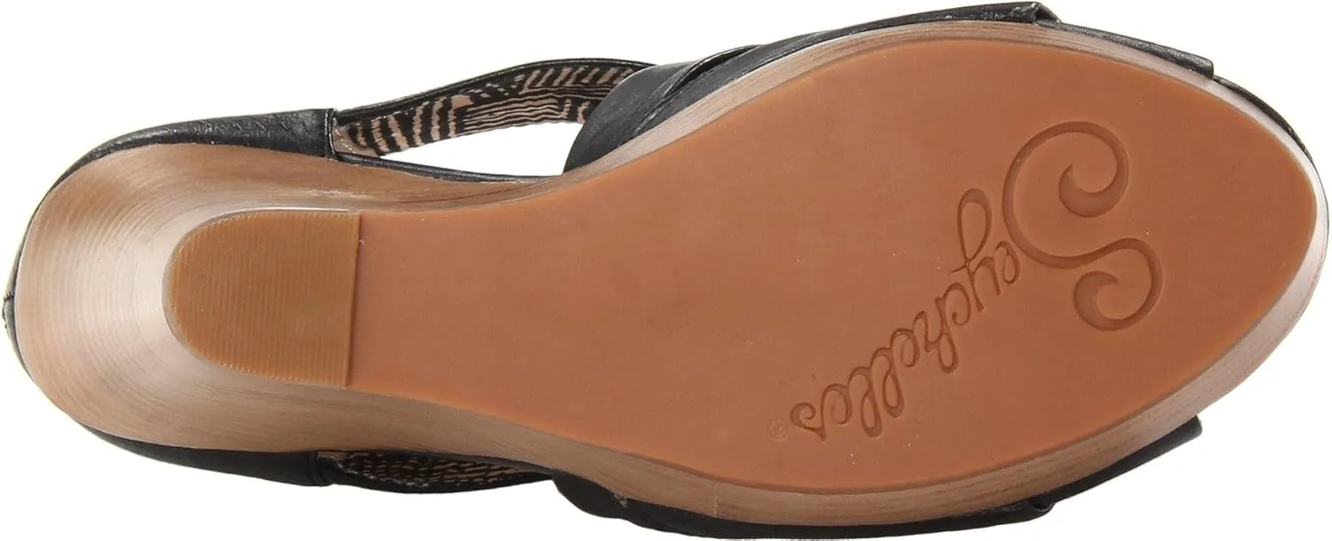 Seychelles Women's Risky Business Side-Zip Wedge Sandal