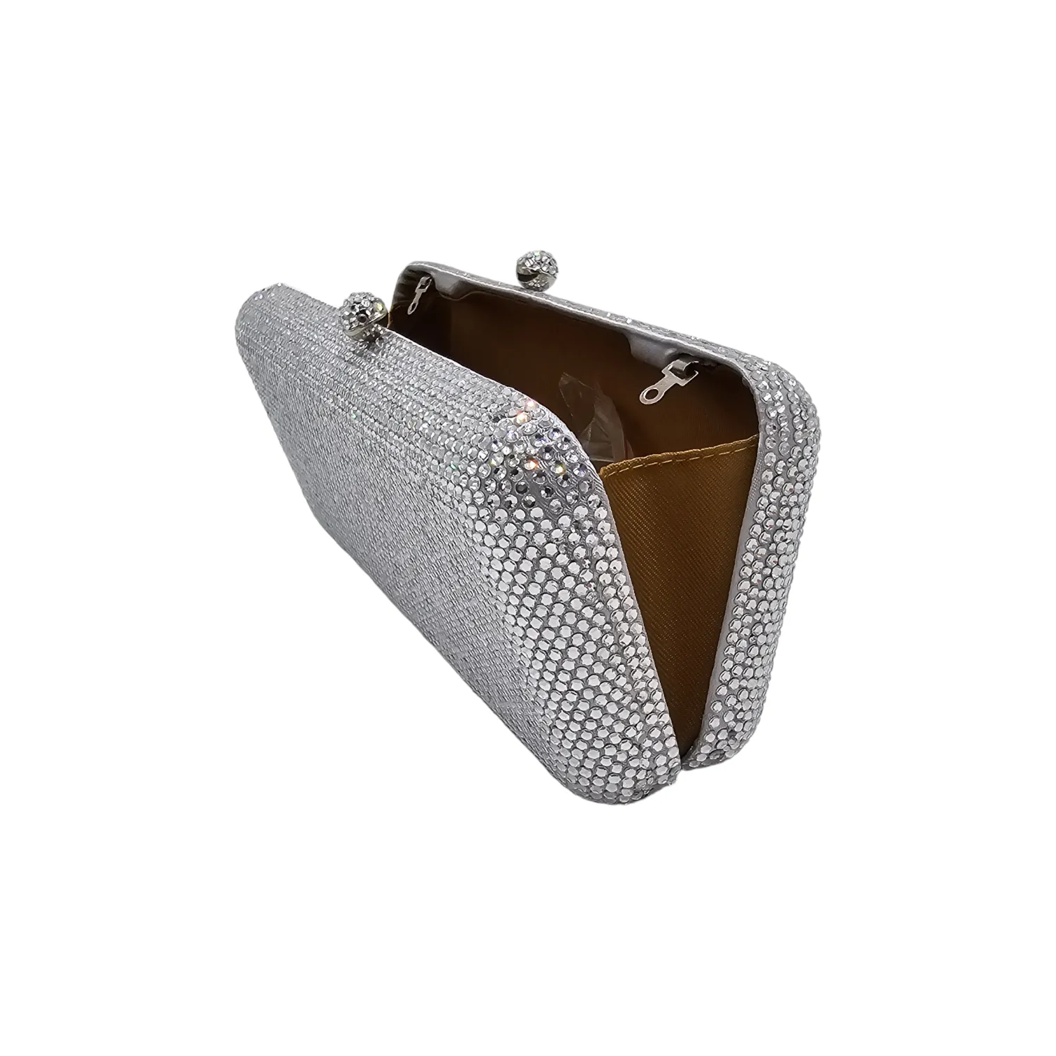 Shinny Crystal Clutch