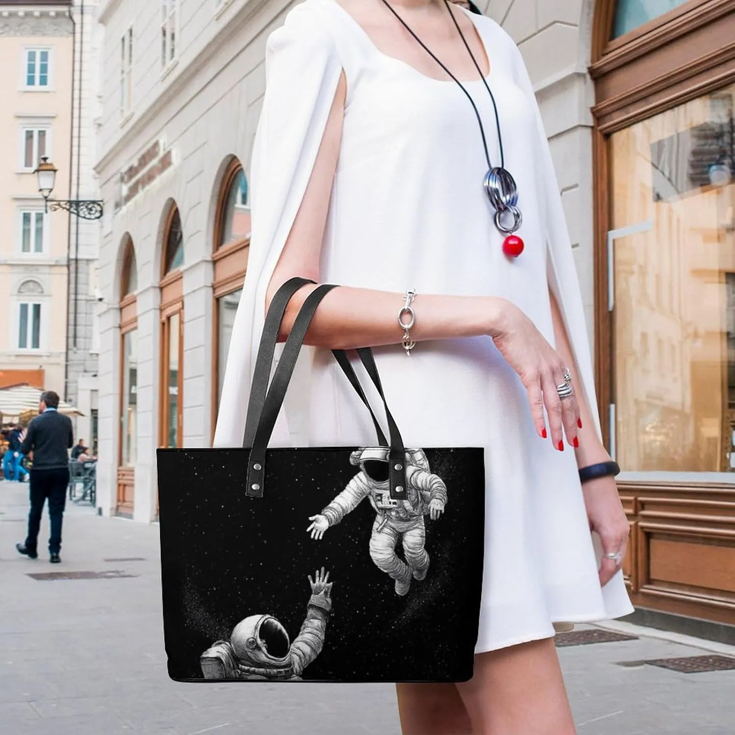 Shopping Bag Work Tote Shoulder Bag for Womens
