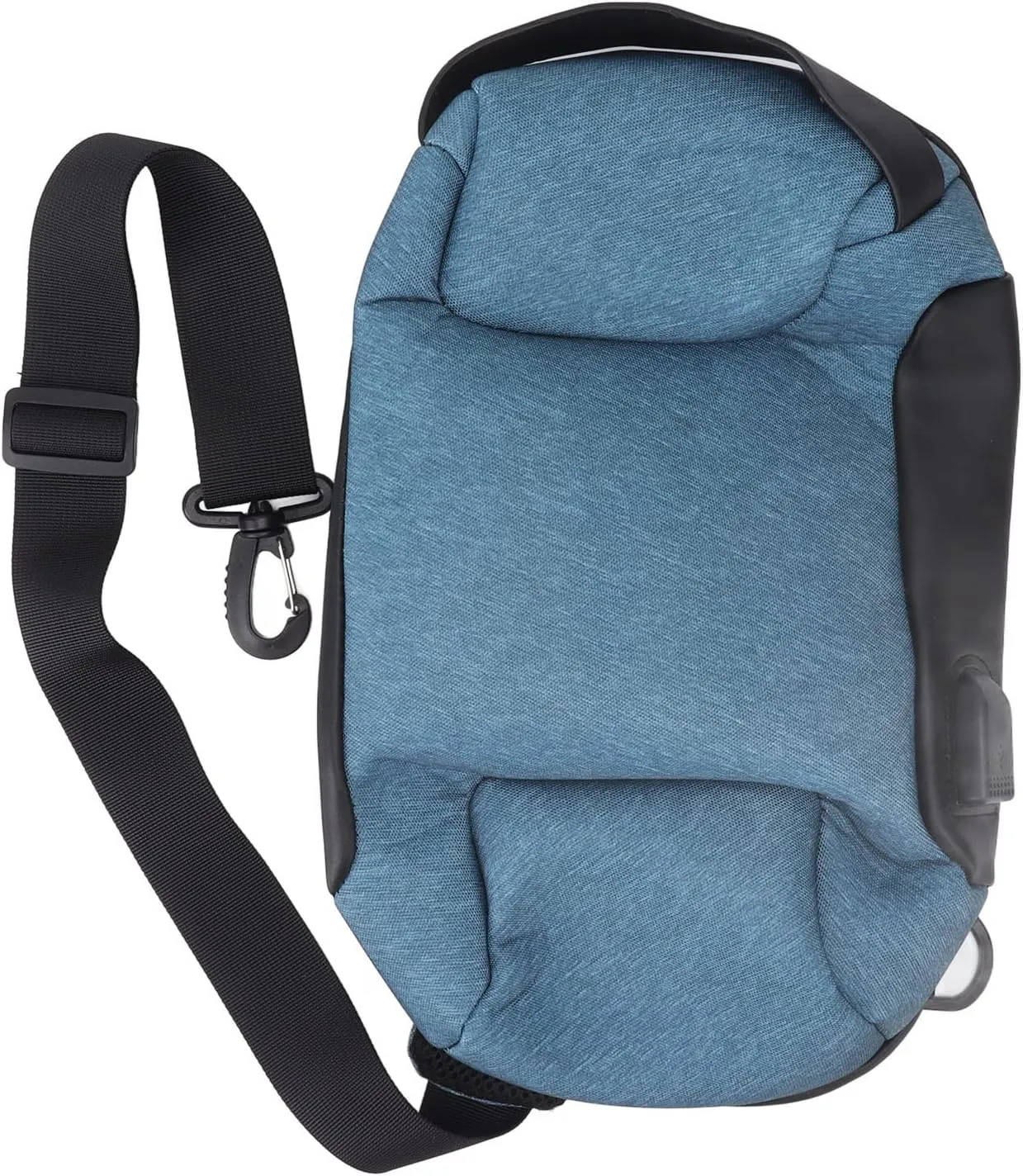Shoulder Backpack Breathable Large Capacity Lockable Oxford Cloth Portable Sling Bag for Women Men (OD Green)