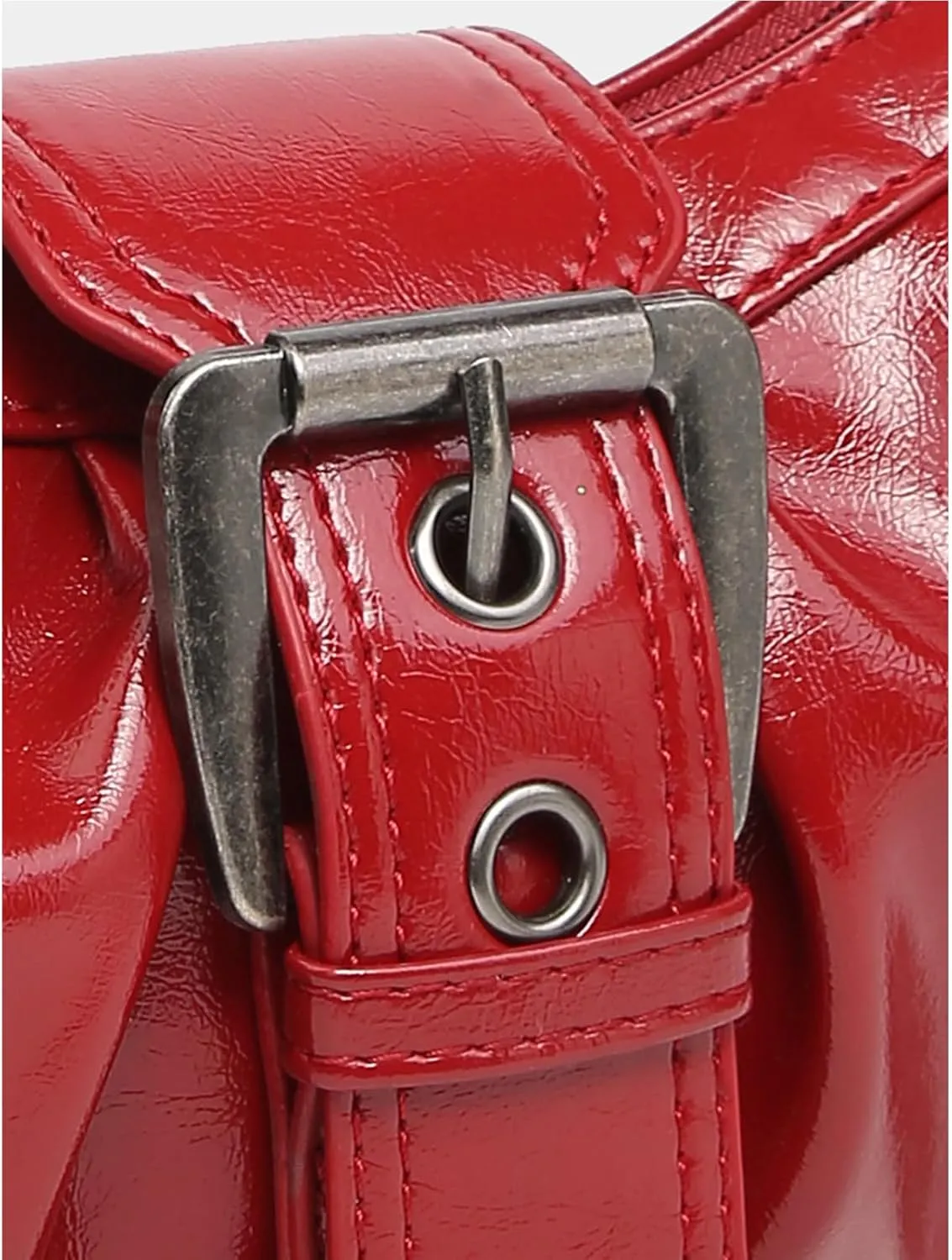 Shoulder Bag for Women Top Handle Handbag Purse Y2K Hobo Clutch Small Punk Purse Trendy