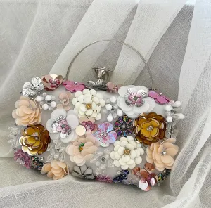 Silver Covent Clutch