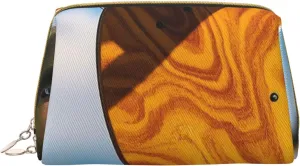 skate boards Print Travel Makeup Bag, Women's Large Capacity Makeup Bag, Waterproof Portable Bag, Open Flat Makeup Bag