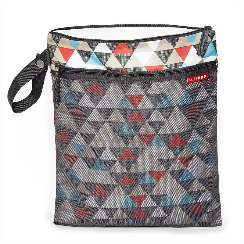 Skip Hop Grab & Go Wet/Dry Bags in Triangle