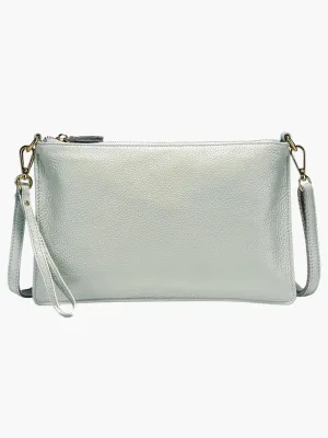 Sleek Wristlet Clutch with Detachable Strap