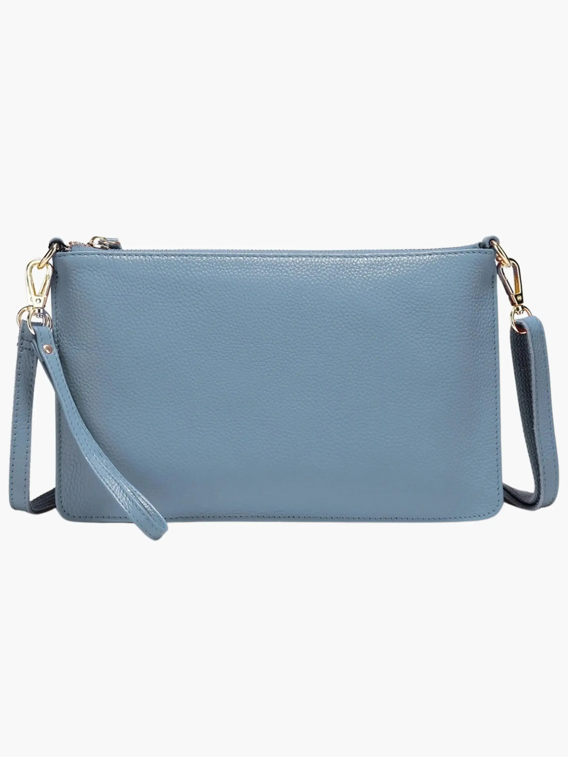 Sleek Wristlet Clutch with Detachable Strap