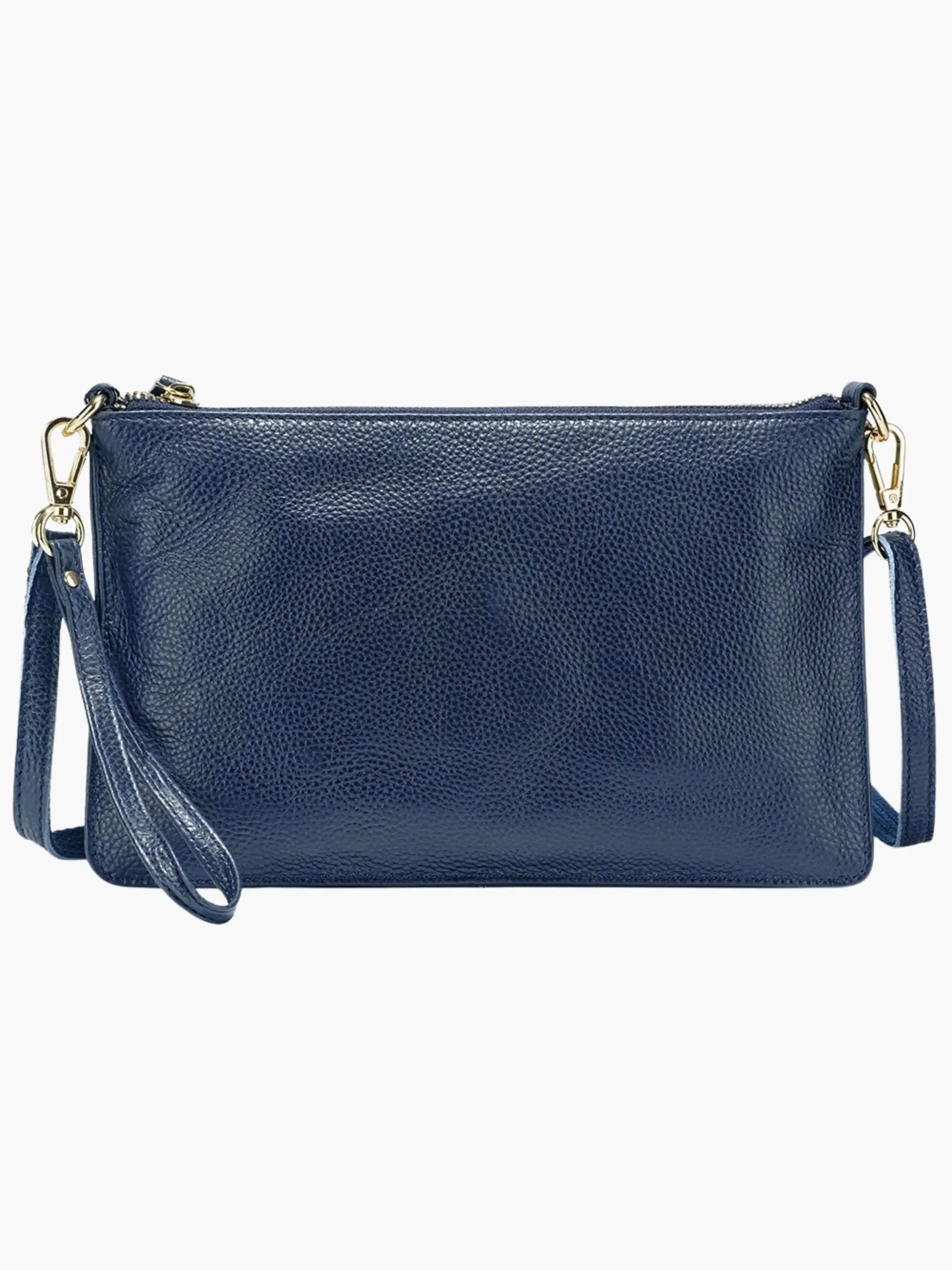 Sleek Wristlet Clutch with Detachable Strap