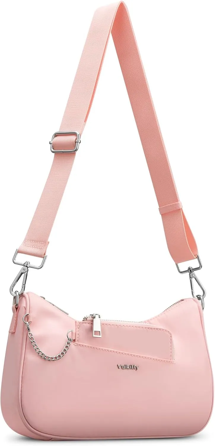 Small Crossbody Bag for Women Trendy Design Shoulder Side Bag Clutch with Coin Purse & Adjustable Strap
