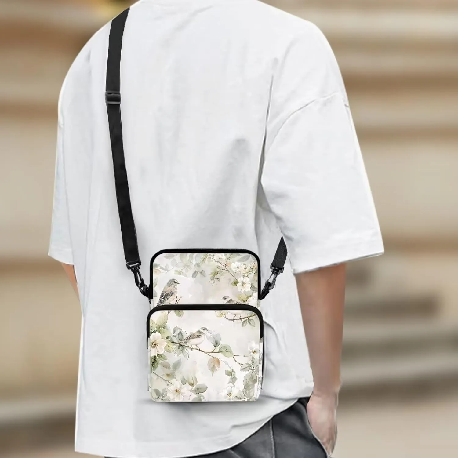 Small Crossbody Bags for Women Men Small Messenger Bag Purses Fanny Pack Wallet Bag Coin Purse Backpack Handbags