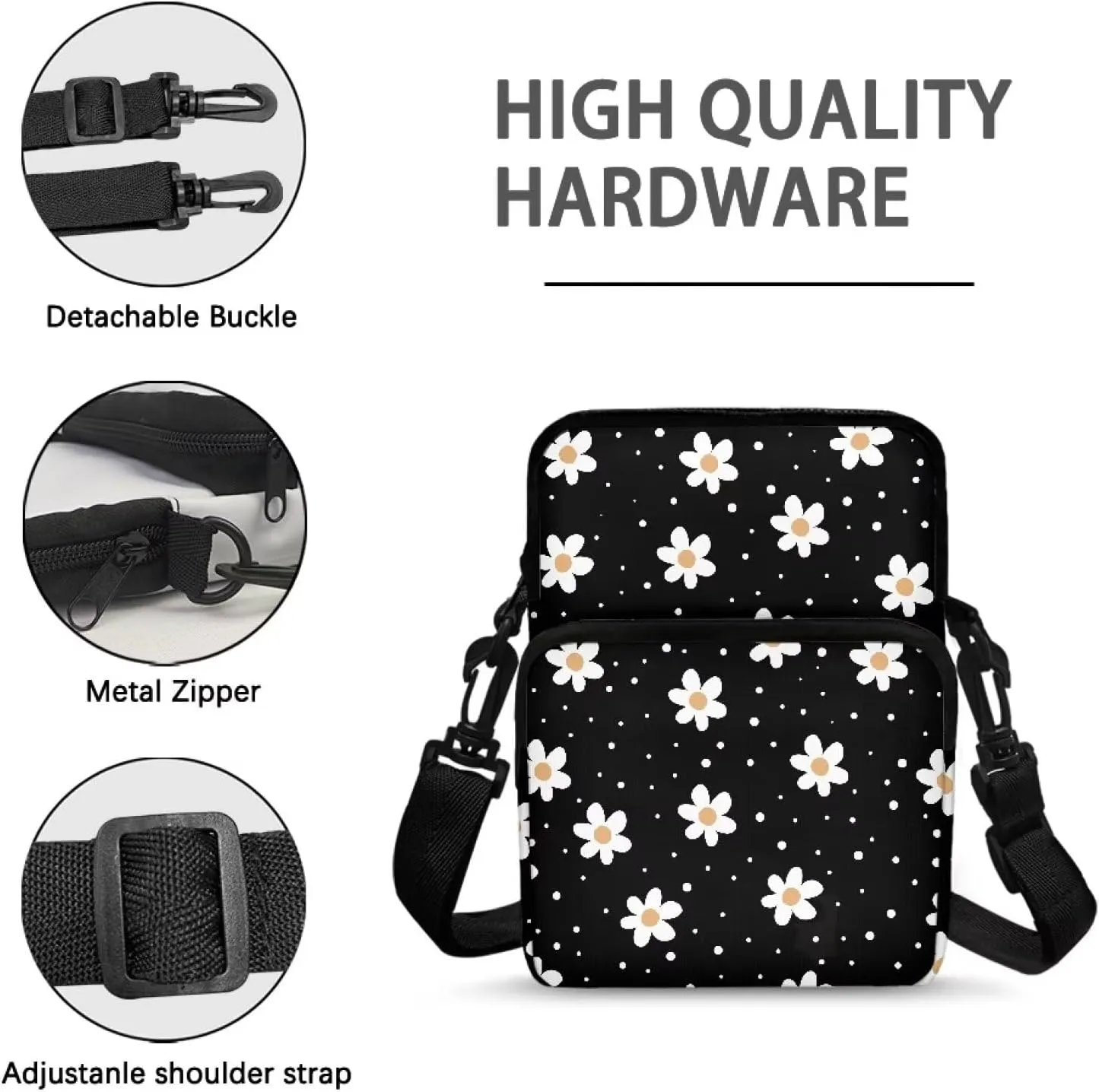 Small Crossbody Bags for Women Men Small Messenger Bag Purses Fanny Pack Wallet Bag Coin Purse Backpack Handbags