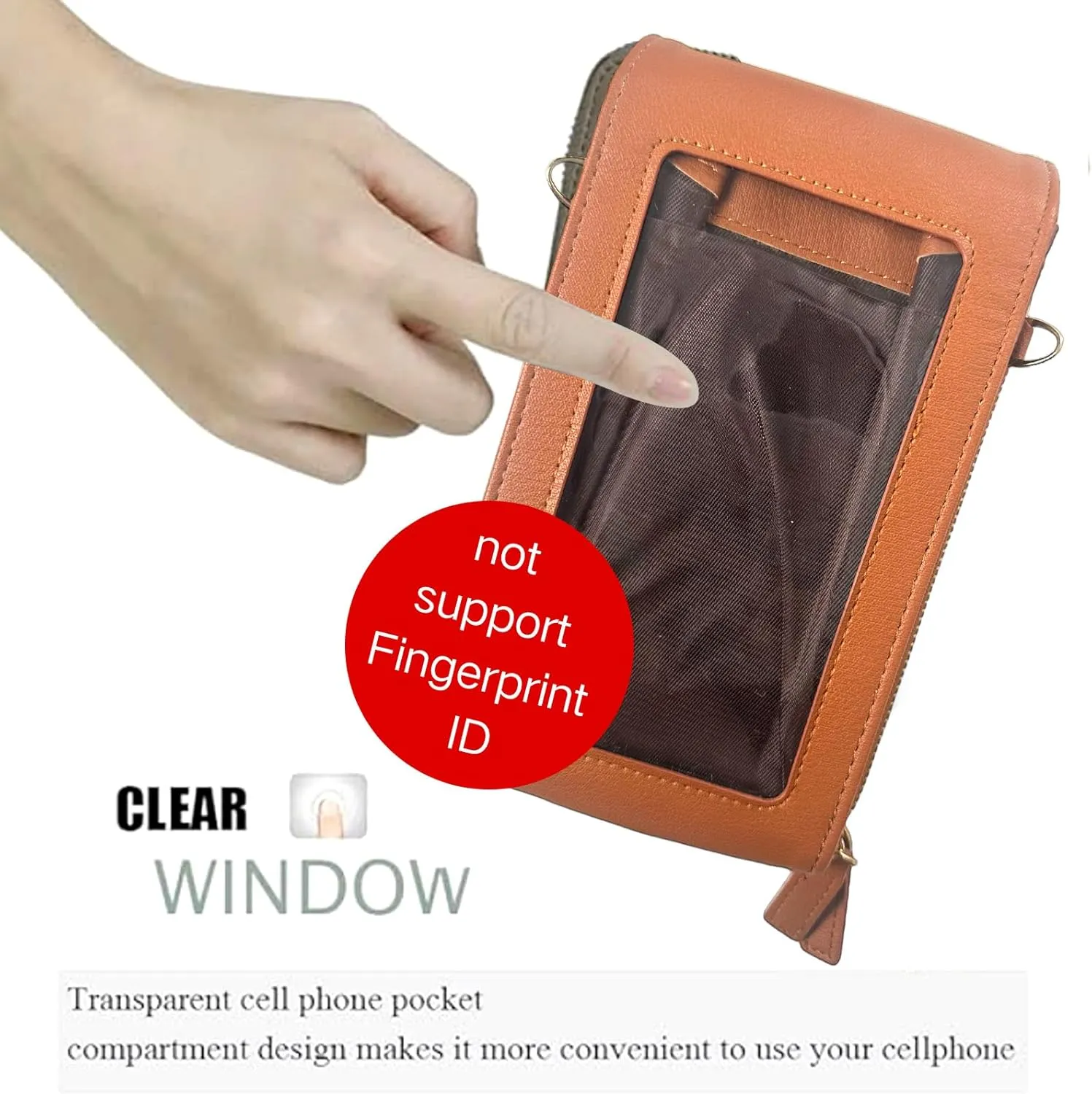 Small Crossbody Cell Phone Bag for Women, Mini Shoulder Purse with Credit Card Slots