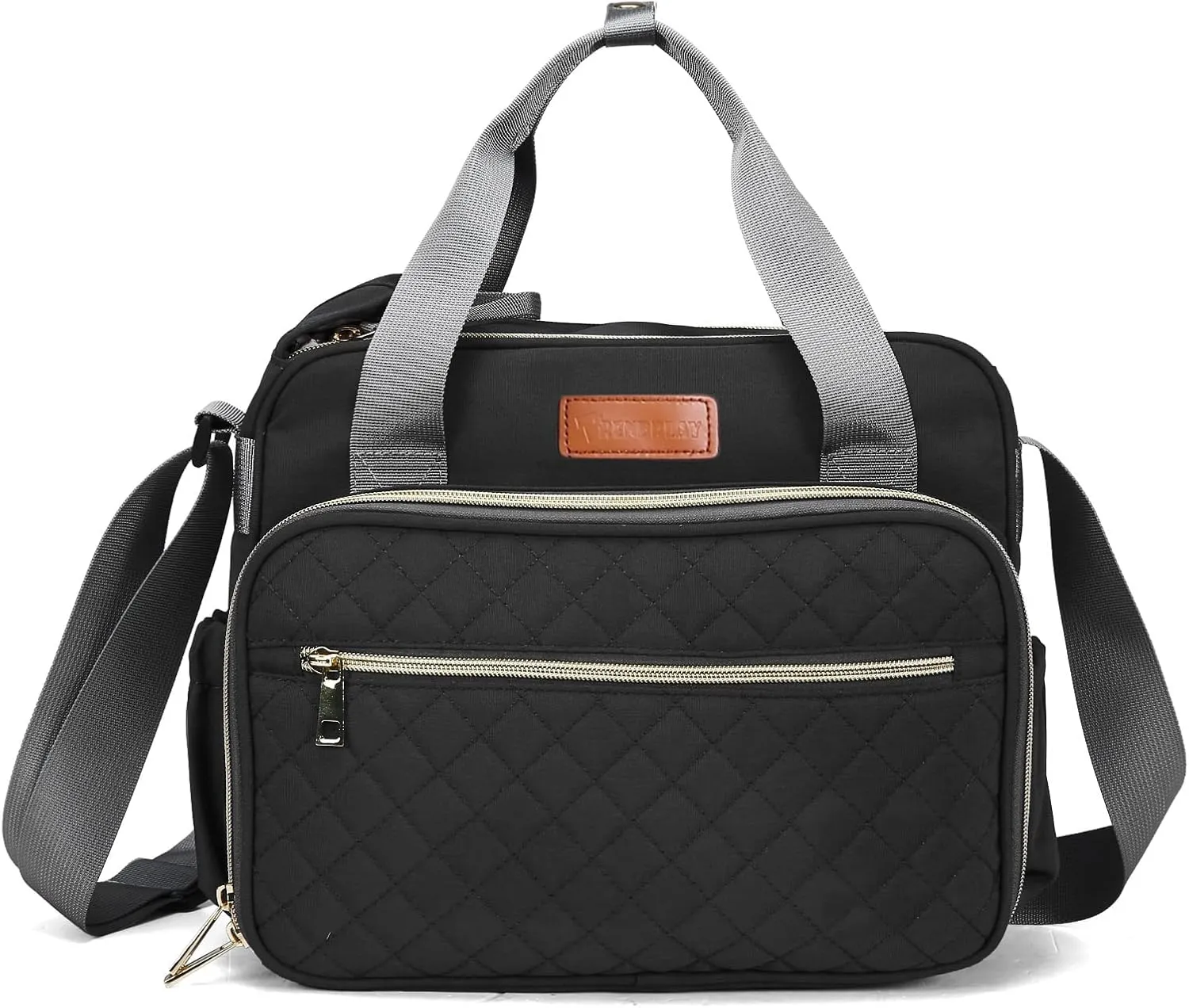 Small Diaper Bag Tote for Girls Baby Nappy Bag - Travel&Outdoor Stroller Organizer Cute Diaper Maternity Bag for Mom Daddy