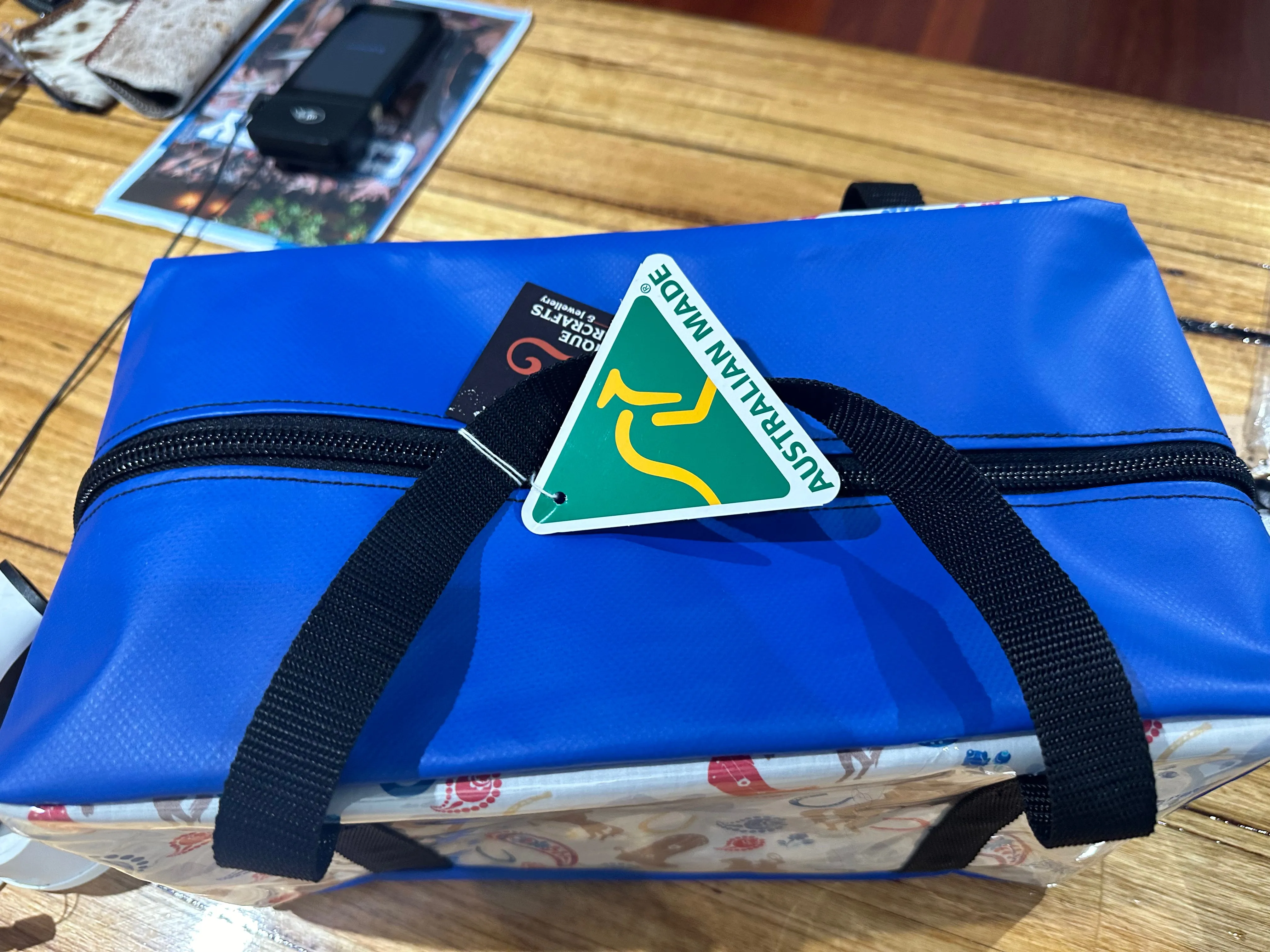 Small PVC Overnight Bag Cowboy Print