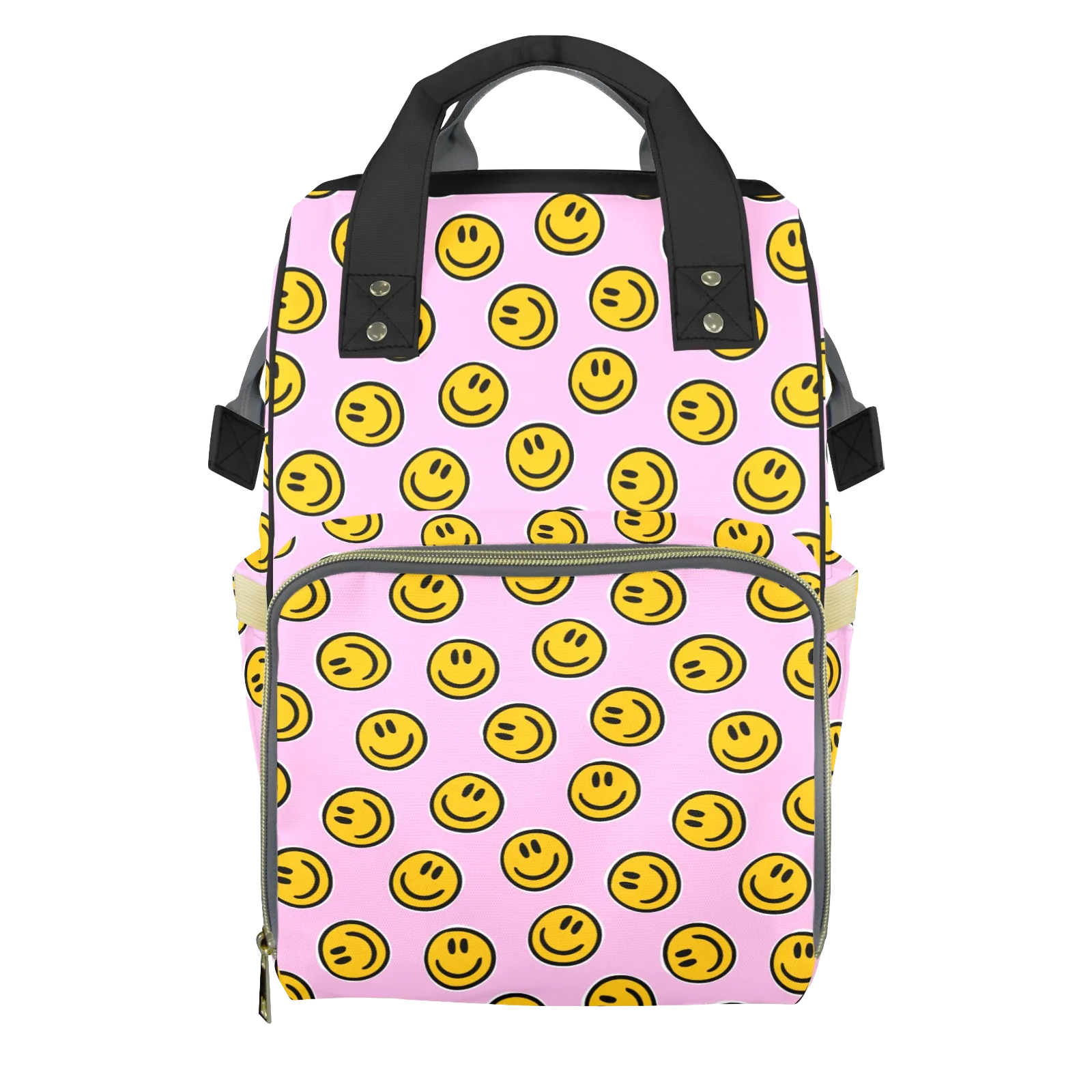 Smiles All Around Customizable Diaper Bag