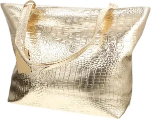SOIMISS Extra Large Tote Bag for Women Duffle Bag Zipper Fashion Print Handbag Large Capacity Purse