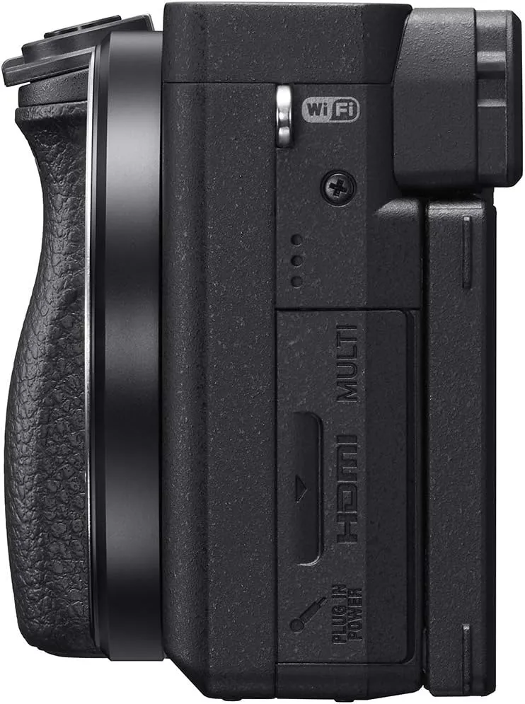 Sony Alpha a6400 Mirrorless Camera: Compact APS-C Interchangeable Lens Digital Camera with Real-Time Eye Auto Focus, 4K Video & Flip Up Touchscreen - E Mount Compatible Cameras - ILCE-6400/B Body