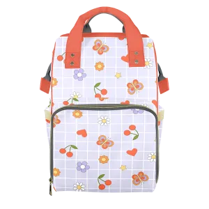 Sour Cherry Customizable Diaper Bag