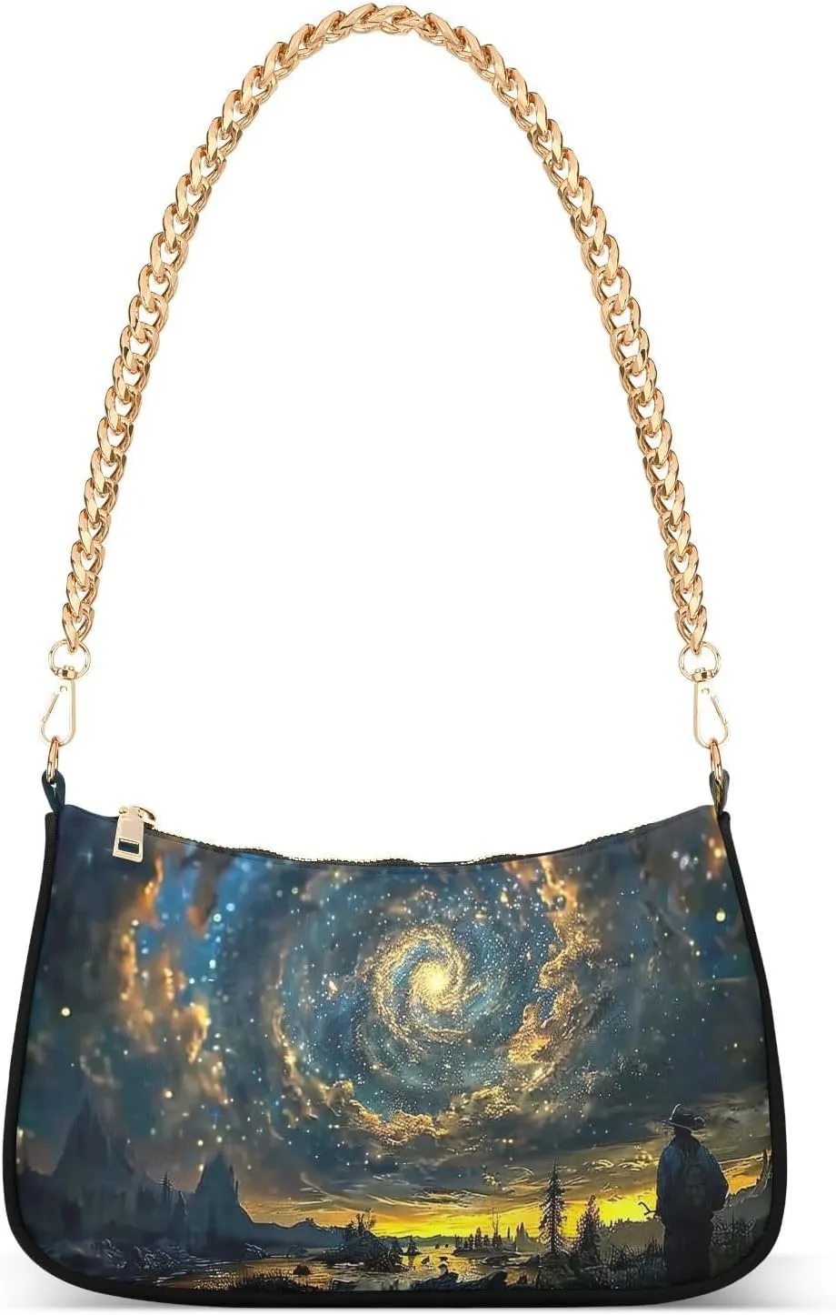 Space Solar System Planets Elements Woman Tote Bag Purse, Womens Crossbody Bag