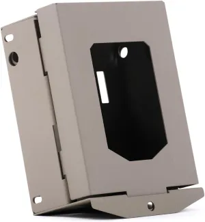 Spartan Camera - Security Box for Gocam 4G LTE Trail Camera - Robust Protection, 16-Gauge Steel Structure, Weatherproof and Security