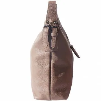 Spontini Soft Leather Bag - Aurora