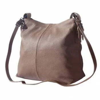 Spontini Soft Leather Bag - Aurora