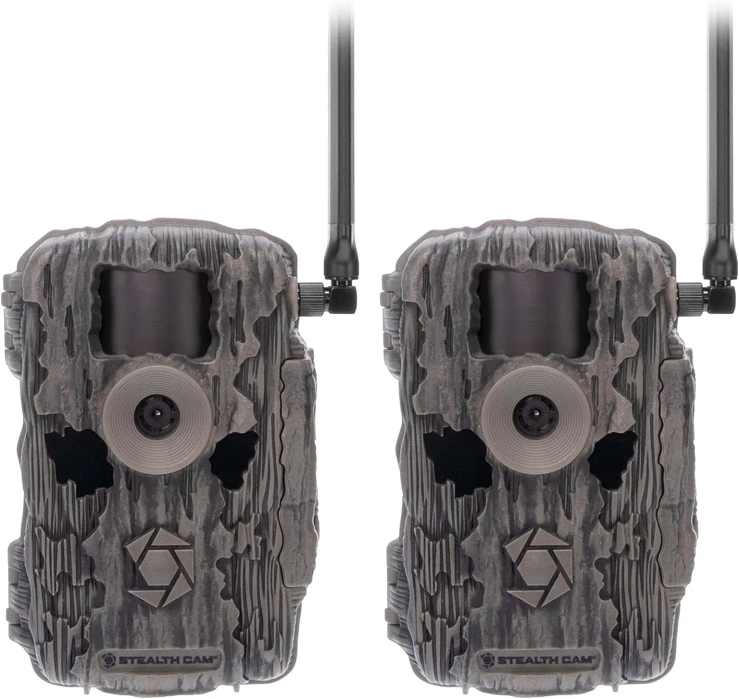 Stealth Cam Fusion MAX Dual Sim 36MP Photo & 1080P HD Video 0.35 Sec Trigger Speed App-Control Hunting Cellular Trail Camera - Available on AT&T & Verizon | 2 Pack