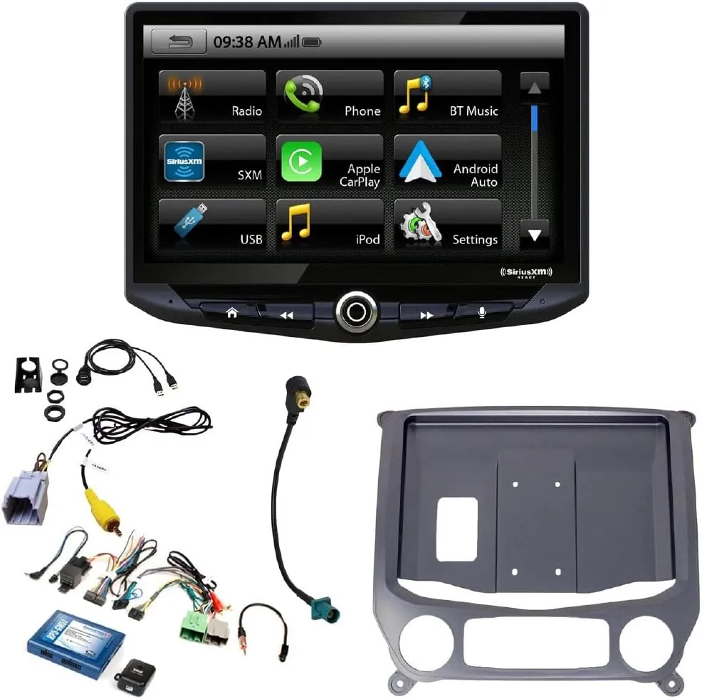 STINGER Wrangler JK 2011-2018 Installation Kit for HEIGH10 10" Radio (SRK-JK11H) Full Intergration Settings