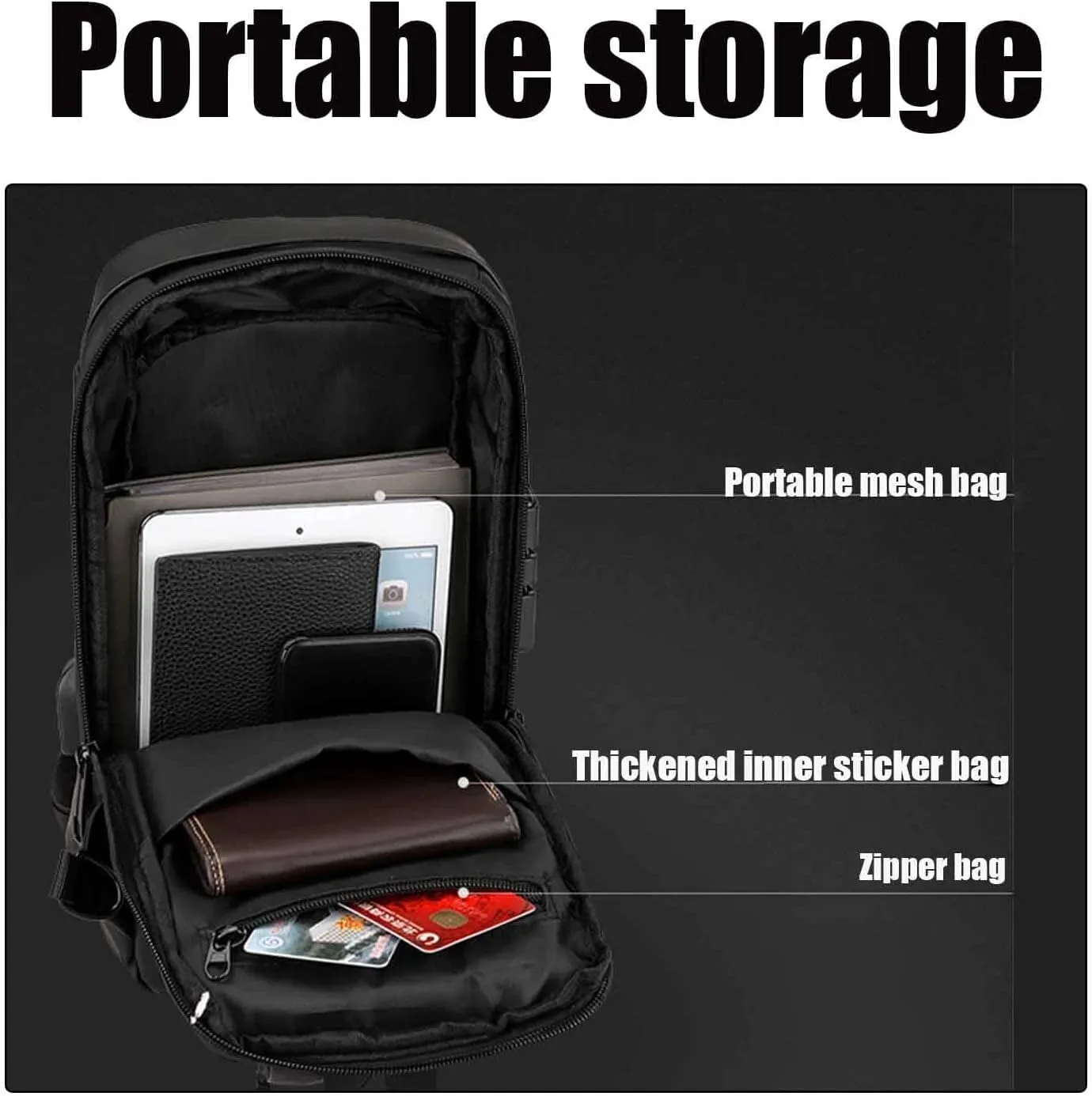 Streamline Anti-Theft Sling Bag - USB Charging Sport Crossbody Pack, Weather-Resistant Shoulder Bag for Daily Commute (Gray Brown)