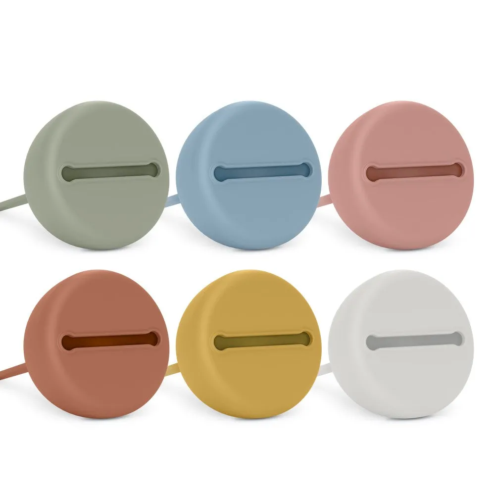 Suavinex Colour Essence Silicone Soother Holder - Nude