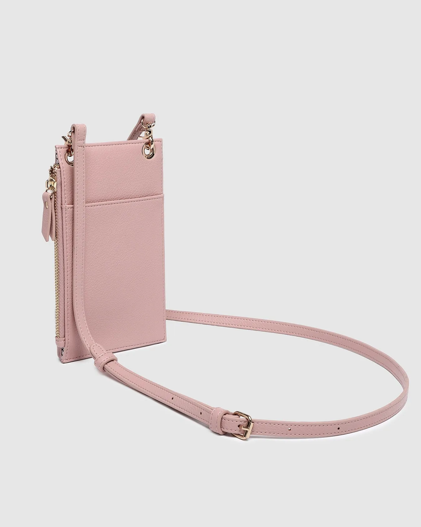 Suki Phone Crossbody Bag (Dusty Pink)